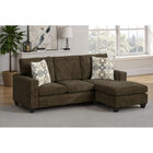 Style Line Audrey Sofa with Moonstone Pillows