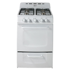 Avanti 1.98 CuFt Freestanding Gas Range in White