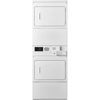 Whirlpool 7.4 Cu. Ft. Commercial Coin-Drop Equipped Front Load Electric Stack Dryer - White