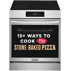 Frigidaire Gallery 6.2 Cu. Ft. 30" Wide Induction Range with Stone-Baked Pizza