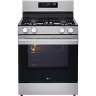 LG 6.3 CuFt Smart Probake Convection Gas Range in Stainless Steel