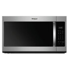 Whirlpool 1.7 Cu. Ft 1000-Watt Over the Range Microwave Oven - Stainless Steel