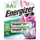 Energizer Energizer Power Plus Rechargeable AA Batteries (2 Pack), Double A Batteries