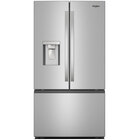 Whirlpool 30 Cu. Ft. 36" Wide French Door Refrigerator with In-Door Water and Ice Maker