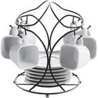 Gibson Gracious Dining 3.5 oz Espresso and Saucer Set