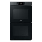 Samsung Bespoke 30" Built-In Electric Convection Double Wall Oven - Matte Black