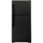 GE 21.9 CuFt Top-Freezer Refrigerator in Black