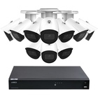 Lorex Fusion 4K (16 Camera Capable) 4TB Wired NVR System with 10 Bullet Cameras