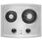 Whirlpool 21" Two Burners Electric Coil Cooktop