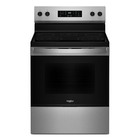 Whirlpool 30-inch 5.3 Cu. Ft. Electric Range with Steam Clean - Stainless Steel