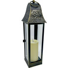 Odyssey 16" Metal Lantern - Black