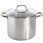 Oster 12-Quart Stock Pot with Lid - Stainless Steel