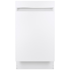 GE Profile 18" Wide 47 dBA Dishwasher with Sanitize Cycle - White