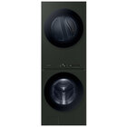 Samsung Bespoke 5.3 Cu. Ft AI Laundry Hub™ Single Unit Washer with AI OptiWash™ and 7.6 cu. ft. Electric Dryer in Satin Green