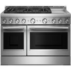 KitchenAid 6.3 Cu. Ft. 48" Wide 6 Burner Commercial-Style Gas Range with Griddle