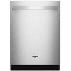 Whirlpool 24" 47 dBA Top Control Dishwasher with Total Coverage Wash and Auto Open Air Dry