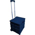 Odyssey Foldable Carry & Storage Cart - Navy Blue