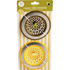 Core Home 2-Piece Figural Sink Strainer - Avocado/Lemon