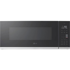 LG 1.3 CuFt Smart 400 CFM Low Profile Over-the-Range Microwave Oven in Stainless Steel