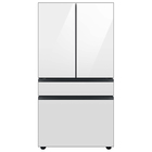 Samsung 29 CuFt Smart 4-Door French Door Refrigerator in White Glass with Beverage Center™