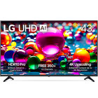 LG 43" Class UHD AI UA77 4K Smart TV 2025