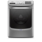 Maytag 5.0 CuFt Smart Steam Sanitize Front Load Washer in Metallic Slate With Extra Power Button and Fresh Hold® Option