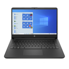 HP 14" 64GB eMMC Storage 4GB RAM Intel Celeron Intel UHD Graphics 600 Laptop - Black