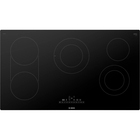 Bosch 800 Series 36" Smart 5-Element Electric Cooktop in Black with SpeedBoost