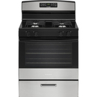 Amana 5.1 CuFt Freestanding Gas Range in Stainless Steel with Bake Assist Temps