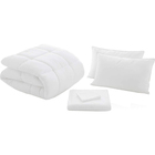 Malouf Bed in a Bag - Queen - White