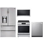 LG 4 Piece Stainless Steel Kitchen Package