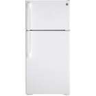 GE 15.6 Cu. Ft. Top-Freezer Refrigerator - White