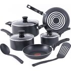 T-Fal Essentials 10-Piece Non-Stick Pots and Pans Cookware