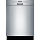 Bosch 300 Series Front Controls 46 dBA Dishwasher in Stainless Steel with PrecisionWash®