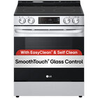 LG 6.3 Cu-Ft Smart Wi-Fi Enabled Electric Slide-in Range in Stainless Steel with EasyClean®