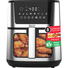 Kitchen Elite 8.5 Quart Digital Air Fryer with Window - Stainless Steel
