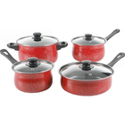 Image of product - Casselman 7-Piece Cookware Set - Red