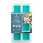 Core Home 3-Set Jumbo Cube Pop Out Ice Tray