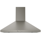 GE 30" Wall Mount Chimney Hood - Fingerprint Resistant Slate
