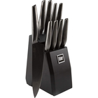 Image of product - Robert Irvine 10-Piece Hollow Handle Cutlery Set in Black
