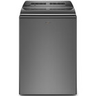 Whirlpool 5.2 - 5.3 Cu. Ft. Top Load Washer with 2 in 1 Removable Agitator — Chrome