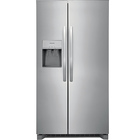 Image of product - 25.6 CuFt 36" Side-by-Side Refrigerator with EvenTemp™ Cooling System and Ice Maker in Stainless Steel