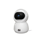 Night Owl Indoor Wi-Fi IP Plug-In 3MP Deterrence Camera With Pan, Tilt & 2-Way Audio - White