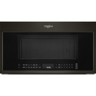 Whirlpool 1.9 CuFt 1200 Wattage Over-The-Range Microwave in Black Stainless with Air Fry Mode