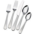 Mikasa 20-Piece Gourmet Basics® Satin Symmetry Flatware Set - Stainless Steel