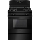 Amana 5.1 CuFt Freestanding Gas Range in Black with Bake Assist Temps