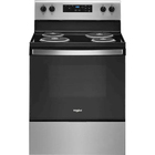 Whirlpool 4.8 Cu. Ft Freestanding Electric Range with SpillGuard™ - Stainless Steel