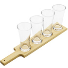 Image of product - 5-Piece Beer Flight Tasting Board