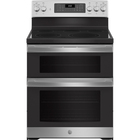 GE 6.6 CuFt Freestanding Double Electric Range in Stainless Steel