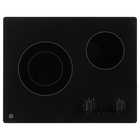 GE 21" 2-Element Radiant Electric Cooktop in Black